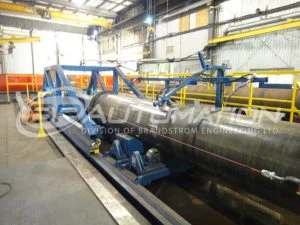 internal strait pipe cladding